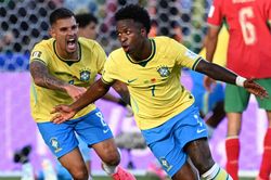 Video b&oacute;ng đ&aacute; Brazil 1-1 Maroc: Tr&igrave;nh diễn si&ecirc;u phẩm