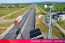 Lắp đặt 121 camera AI gi&aacute;m s&aacute;t giao th&ocirc;ng tr&ecirc;n cao tốc qua H&agrave; Tĩnh