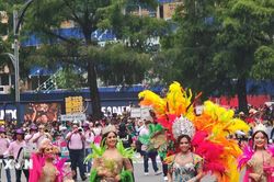 Mexico City tưng bừng lễ hội đường phố ch&agrave;o đ&oacute;n World Cup 2026