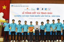 Trường Đại học Bách khoa Đà Nẵng:Vinh danh hơn 140 sinh viên xuất sắc trong học thuật và thể thao năm 2026