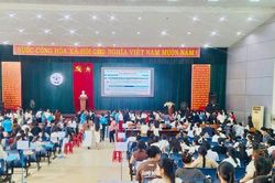 Gần 900 thí sinh thi năng khiếu tuyển sinh ngành Giáo dục mầm non Trường Đại học Quảng Nam