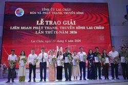 Lễ trao giải Liên hoan Phát thanh, Truyền hình Lai Châu lần thứ IX năm 2026