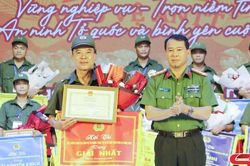 Trao giải Hội thi 'Lực lượng tham gia bảo vệ an ninh, trật tự ở cơ sở giỏi' tỉnh Sơn La năm 2026