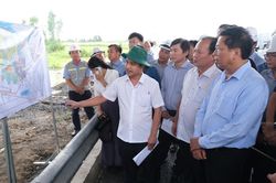 Bộ trưởng Trần Hồng Minh thúc tiến độ 2 tuyến cao tốc trục dọc, trục ngang ĐBSCL