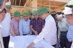 Hà Tĩnh dồn lực đưa các công trình trường học vùng biên về đích đúng hẹn