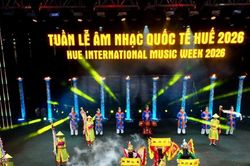 Khai mạc Tuần lễ &Acirc;m nhạc Quốc tế Huế 2026
