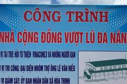 Xây nhà cộng đồng vượt lũ đa năng đầu tiên ở phía Đông Đắk Lắk