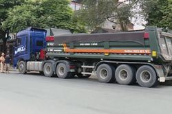 Chấn chỉnh hoạt động vận tải vật liệu xây dựng, đảm bảo ATGT