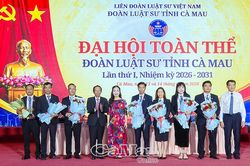 Luật sư Lê Thanh Thuận đắc cử Chủ nhiệm Đoàn Luật sư tỉnh Cà Mau