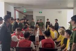 Từ Campuchia qua Việt Nam định lập ổ lừa đảo, 19 đối tượng bị Công an phát hiện và bắt giữ