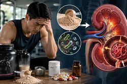 Tập gym tăng cơ nhưng thận sẽ phải chịu áp lực