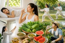 Nguyên tắc dưỡng sinh trong mùa hè để bảo vệ sức khỏe
