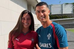 Nữ YouTuber gây sốt sau khoảnh khắc 'Siuuu' cùng Ronaldo