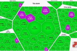 VN-Index tăng trở lại, áp sát mốc 1.800 điểm
