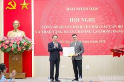 Triển khai Quyết định của Bộ Chính trị về công tác cán bộ tại Báo Nhân Dân