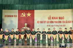 Khai mạc Hội thao thể dục thể thao lực lượng Pháo binh - Tên lửa năm 2026