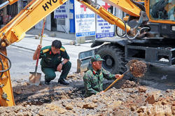 Tỉnh Quảng Ngãi: Mở rộng phạm vi tìm kiếm, quy tập hài cốt liệt sĩ khu vực đường Trường Chinh