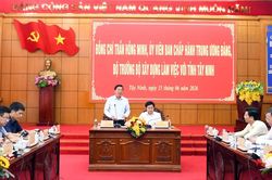 Ưu tiên nguồn lực cho các dự án liên kết vùng tại Tây Ninh