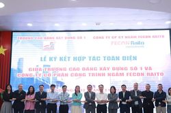 Gắn đào tạo với doanh nghiệp, hướng đi bền vững của Trường Cao đẳng Xây dựng số 1