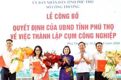 Phú Thọ thành lập 3 cụm công nghiệp mới, mở rộng không gian phát triển