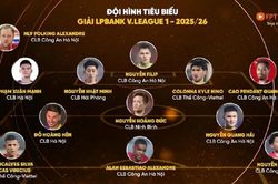 LPBank V.League 1 2025/26: Những c&aacute;i t&ecirc;n xuất sắc nhất lộ diện