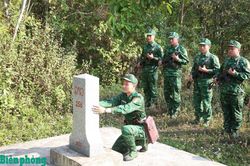 Dấu ấn người sĩ quan trẻ nơi bi&ecirc;n giới L&oacute;ng Sập