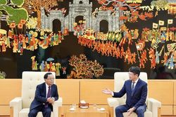 Phó Thủ tướng, Bộ trưởng Bộ Tư pháp Lào bắt đầu chuyến thăm và làm việc tại Việt Nam