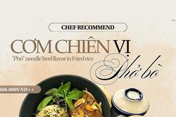 Phở - khi kh&ocirc;ng c&ograve;n nằm trong t&ocirc;, m&agrave; lan tỏa trong từng hạt cơm