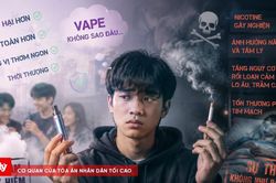 Thuốc lá điện tử và sức khỏe tâm thần giới trẻ: Hiểu lầm làm gia tăng rủi ro