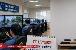 Dự kiến bỏ b&agrave;i thi m&ocirc; phỏng s&aacute;t hạch l&aacute;i xe từ ng&agrave;y 1/7/2026