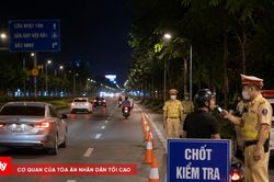 Rủi ro đối với lực lượng thực thi nhiệm vụ sau c&aacute;c chốt kiểm tra nồng độ cồn