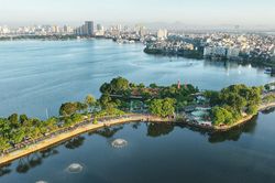 Hồ Tây sẽ có đường ven hồ mở rộng bằng cầu cạn trên mặt nước