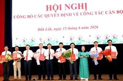 Điều động, bổ nhiệm nhiều lãnh đạo các Sở, ngành ở Đắk Lắk