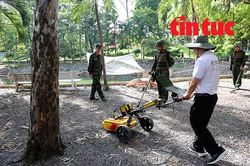 TP Hồ Chí Minh: Siêu âm lòng đất, tìm kiếm hài cốt liệt sĩ tại Công viên Lê Thị Riêng