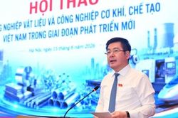 Phó Chủ tịch Quốc hội Nguyễn Hồng Diên: Cần chính sách đủ mạnh để công nghiệp vật liệu, cơ khí bứt phá