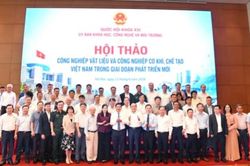 Sớm xây dựng, ban hành Chiến lược quốc gia về phát triển công nghiệp vật liệu, cơ khí
