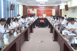 Thông qua phương án sắp xếp, sáp nhập các tổ dân phố trên địa bàn phường Hạc Thành