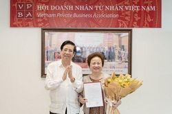Bà Nguyễn Thị Nga đảm nhận Quyền Chủ tịch Hội Doanh nhân Tư nhân Việt Nam
