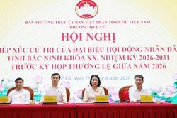 Đại biểu HĐND tỉnh Bắc Ninh tiếp xúc cử tri phường Quế Võ
