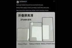 Rò rỉ kính cường lực Galaxy Z Fold8 và Z Flip8: Samsung thay đổi tỉ lệ màn hình