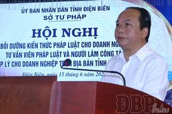 Bồi dưỡng kiến thức pháp luật cho doanh nghiệp và người hỗ trợ pháp lý