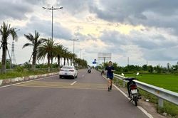 Tai nạn rình rập từ thói quen tập thể dục trên quốc lộ