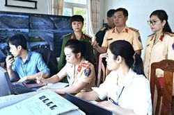 Phó Giám đốc Công an tỉnh Gia Lai kiểm tra công tác sát hạch lái xe