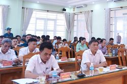 Xã Vạn Ninh sơ kết công tác quốc phòng, quân sự địa phương 6 tháng đầu năm