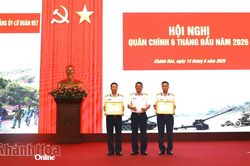 Lữ đoàn 957 tổ chức hội nghị quân chính 6 tháng đầu năm 2026