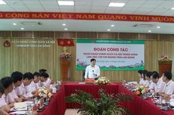Chi nhánh Ngân hàng CSXH tỉnh Lâm Đồng được xếp loại tốt
