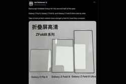 Rò rỉ kính cường lực Galaxy Z Fold8 và Z Flip8: Samsung thay đổi tỉ lệ màn hình