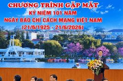 Các địa phương khu vực Đà Lạt gặp mặt, tri ân các cơ quan báo chí