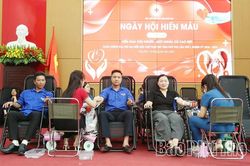 Tiếp nhận 152 đơn vị m&aacute;u th&ocirc;ng qua ng&agrave;y hội hiến m&aacute;u t&igrave;nh nguyện