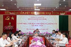 Đoàn giám sát số 6 thông qua dự thảo báo cáo giám sát